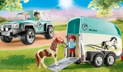Playmobil - Car with Pony Trailer (70511)