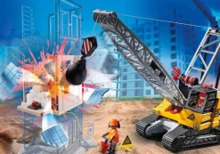 Playmobil - Construction Cable Excavator With Building Section (70442)