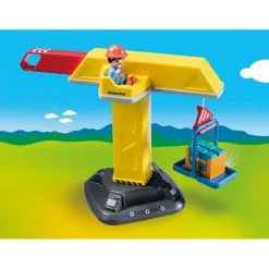 Playmobil - 1.2.3 Construction Crane (70165)
