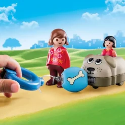 Playmobil - 1.2.3 Dog Train Car (70406)