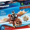 Playmobil - Dragon Racing Fishlegs And Meatlug (70729)