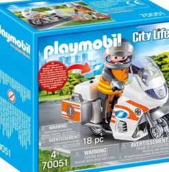 Playmobil - Emergency Motorbike (70051)