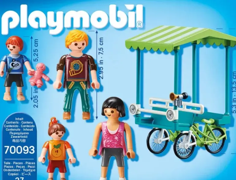 Playmobil - Family Bicycle (70093)