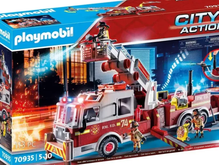 Playmobil - Fire Engine with Ladder (70935)
