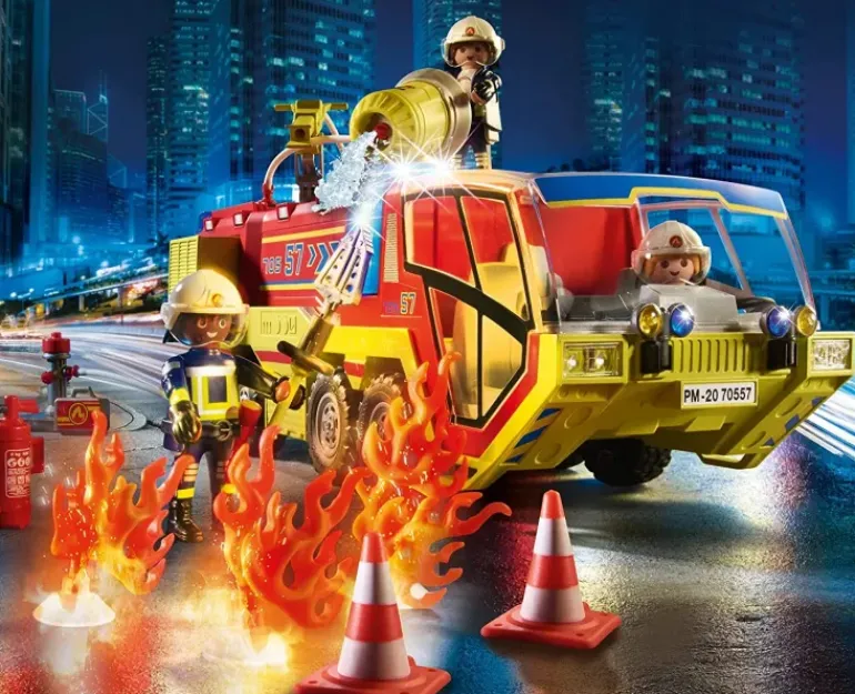 Playmobil - Fire Engine With Truck (70557)