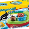 Playmobil - 1.2.3 Fisherman With Boat (70183)