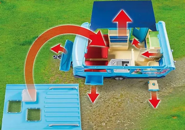 Playmobil - Funpark Pickup with Camper (9502)