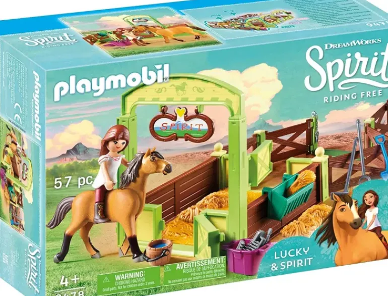 Playmobil - Horse Stable Lucky & Spirit (9478)
