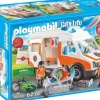Playmobil - Hospital Ambulance With Flashing Lights (70049)