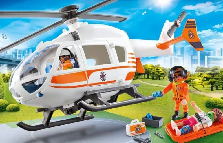 Playmobil - Hospital Rescue Helicopter (70048)