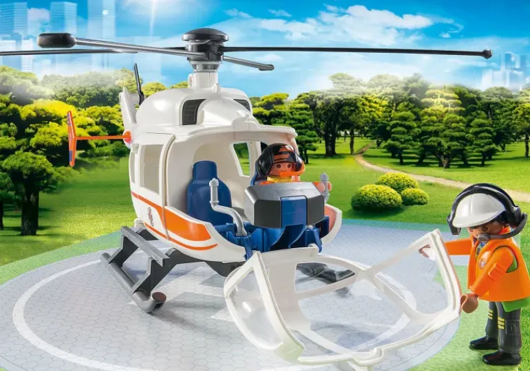 Playmobil - Hospital Rescue Helicopter (70048)