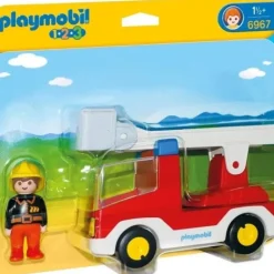 Playmobil - 1.2.3 Ladder Unit Fire Truck (6967)