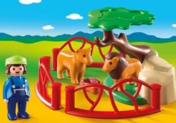 Playmobil - 1.2.3 Lion Enclosure (9378)