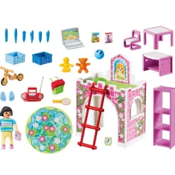 Playmobil - Modern House Childrens Room (9270)