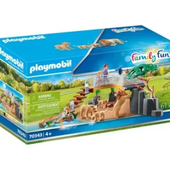 Playmobil - Outdoor Lion Enclosure (70343)