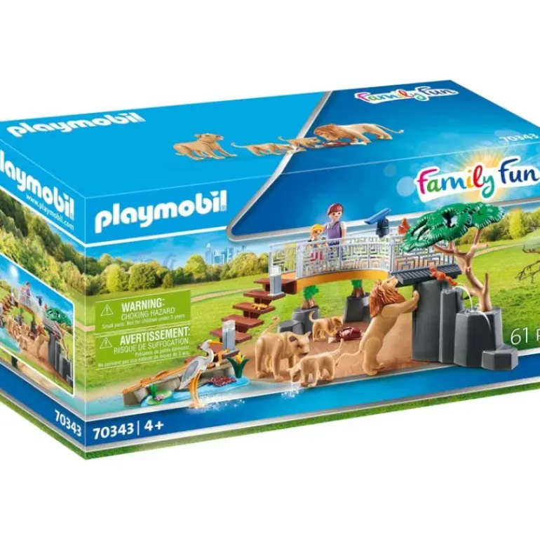 Playmobil - Outdoor Lion Enclosure (70343)