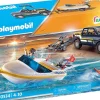Playmobil - Pick Up With Speed Boat (70534)