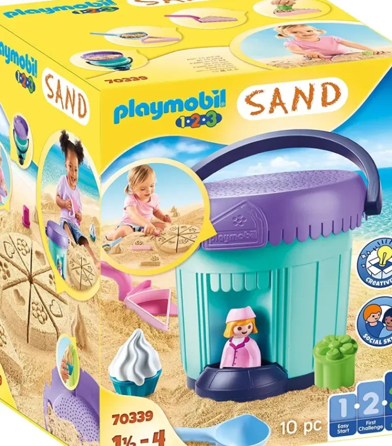 Playmobil - 1.2.3 SAND Bakery Sand Bucket (70339)