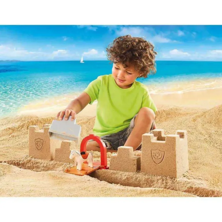 Playmobil - 1.2.3 SAND Knights Castle Sand Bucket (70340)