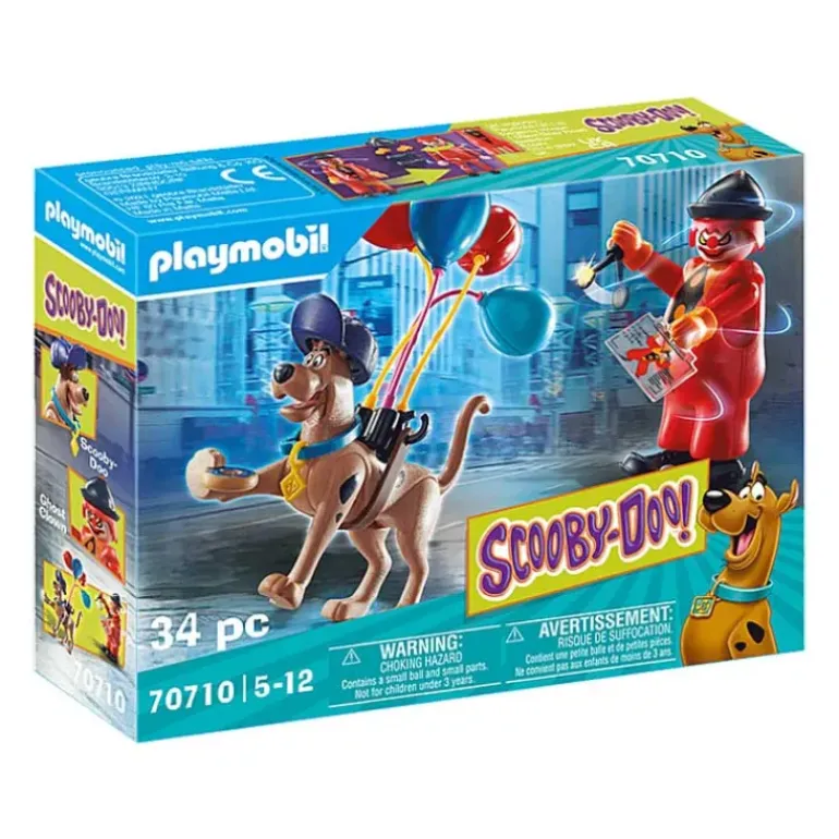 Playmobil - Scooby Doo Adventure With Ghost Clown (70710)