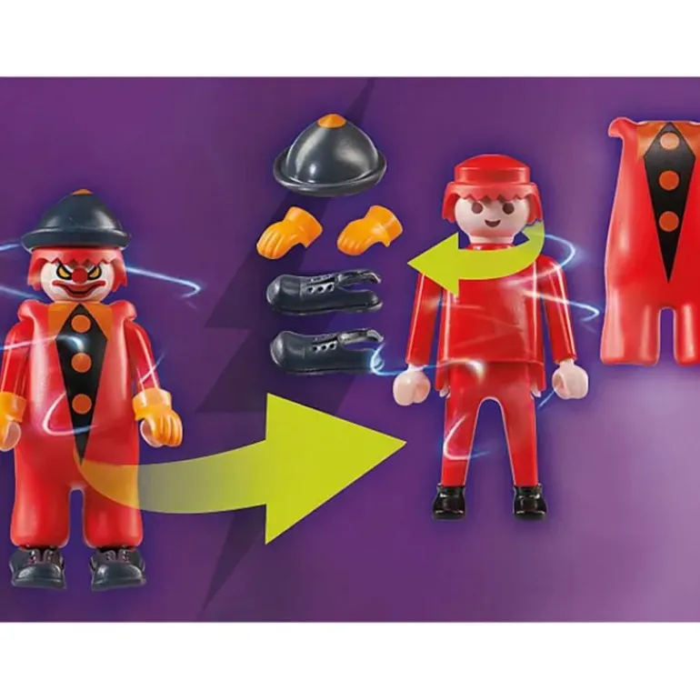 Playmobil - Scooby Doo Adventure With Ghost Clown (70710)