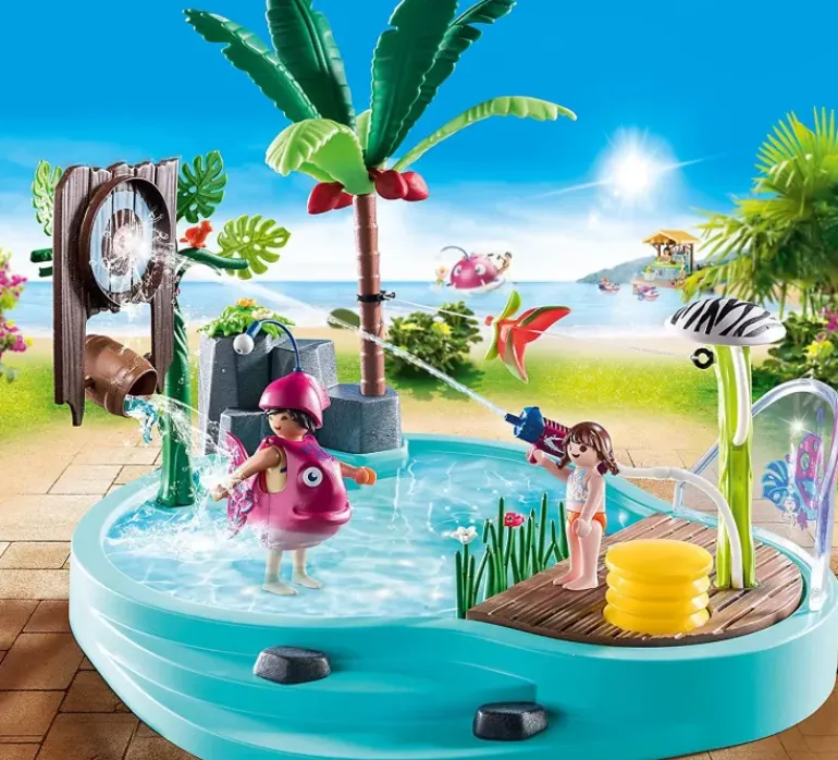 Playmobil - Small Pool With Water Sprayer (70610)