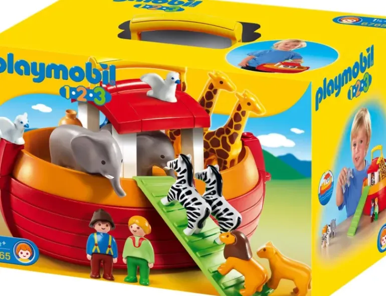 Playmobil - 1.2.3 Take Along Noah's Ark (6765)