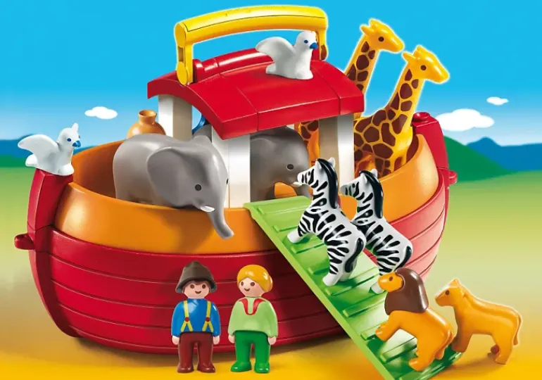 Playmobil - 1.2.3 Take Along Noah's Ark (6765)