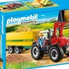 Playmobil - Tractor With Feed Trailer (70131)