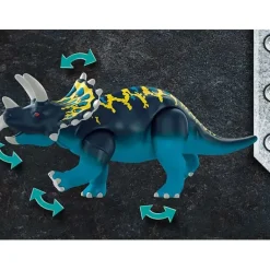 Playmobil - Triceratops Battle for the Legendary Stones (70627)