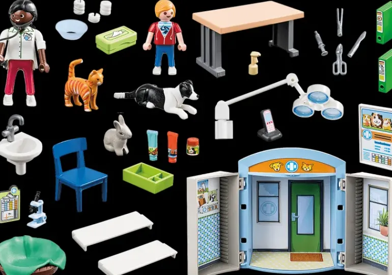 Playmobil - Vet Clinic Play Box (70309)