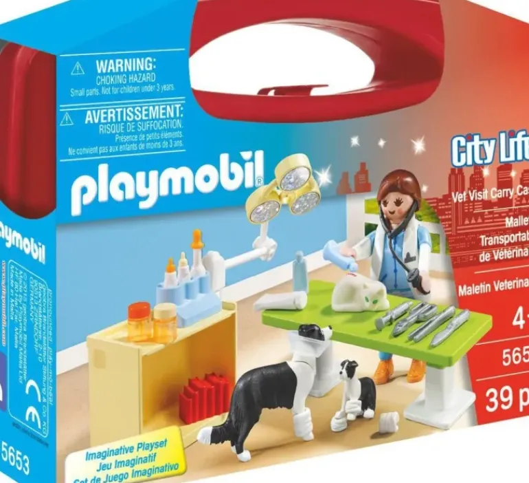 Playmobil - Vet Visit Carry Case