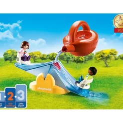 Playmobil - 1.2.3 Water Seesaw With Watering Can (70269)