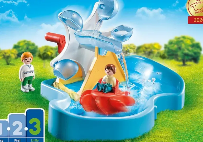 Playmobil - 1.2.3 Water Wheel Carousel (70268)