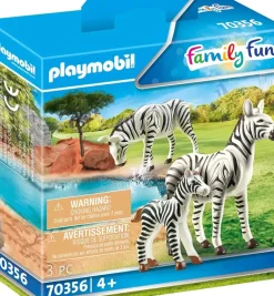 Playmobil - Zebras With Foal (70356)