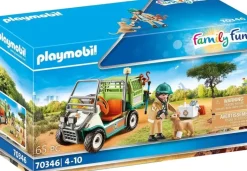 Playmobil - Zoo Vet With Medical Cart (70346)