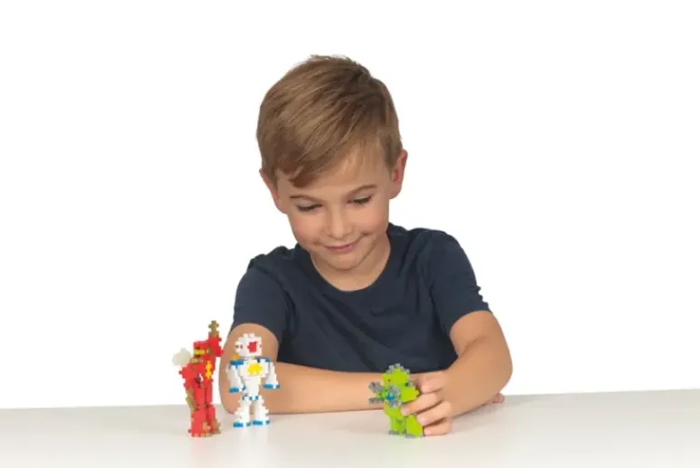 Plus Plus Puzzles - Basic - Robots - 170 Pcs