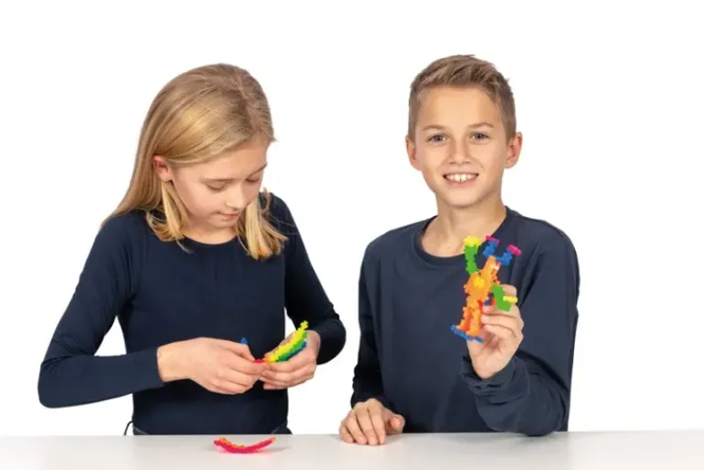 Plus Plus Puzzles - Neon Pack - 600 Pcs