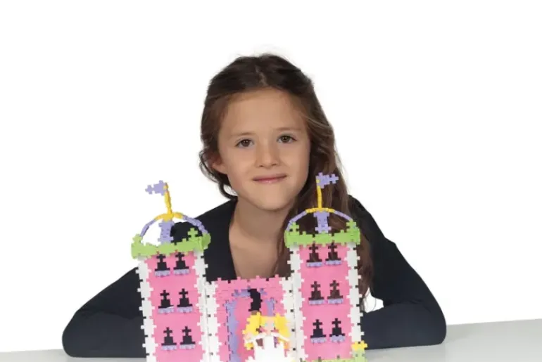 Plus Plus Puzzles - Pastel - 3 in 1 - Princess - 480 Pcs