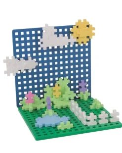 Plus Plus Puzzles - Pastel - Learn to Build Super Set - 1200 Pcs
