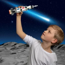 Plus Plus Puzzles - Saturn V Rocket - Mix Tube - 240 Pcs