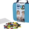 Plus Plus Puzzles - Travel Case - Blue - 100 Pcs