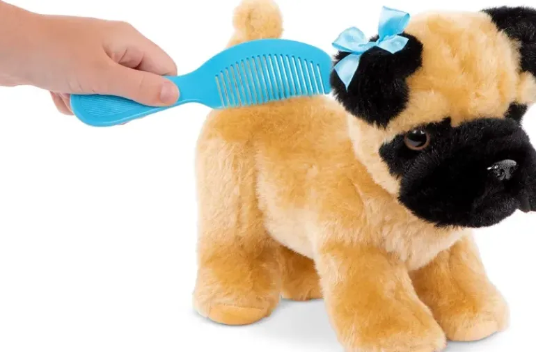 Pucci Pups - ZigZag Glam Bag with Pug