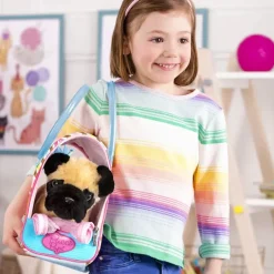 Pucci Pups - ZigZag Glam Bag with Pug