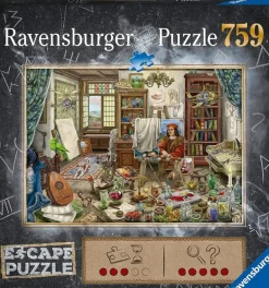 Ravensburger - ESCAPE - The Artists Studio Puzzle 759Pc