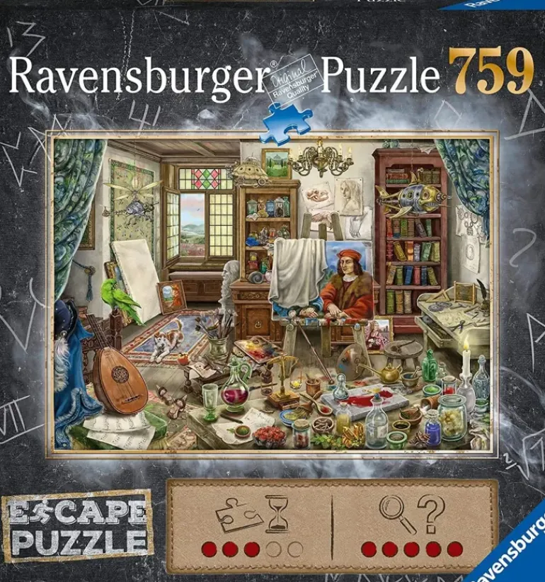 Ravensburger - ESCAPE - The Artists Studio Puzzle 759Pc