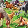 Ravensburger - Happy Horses Puzzle 60Pc