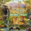 Ravensburger - 200Pc Animals of the Savanna Puzzle