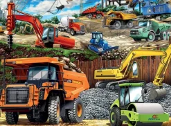 Ravensburger - 100Pc Construction Vehicles Puzzle