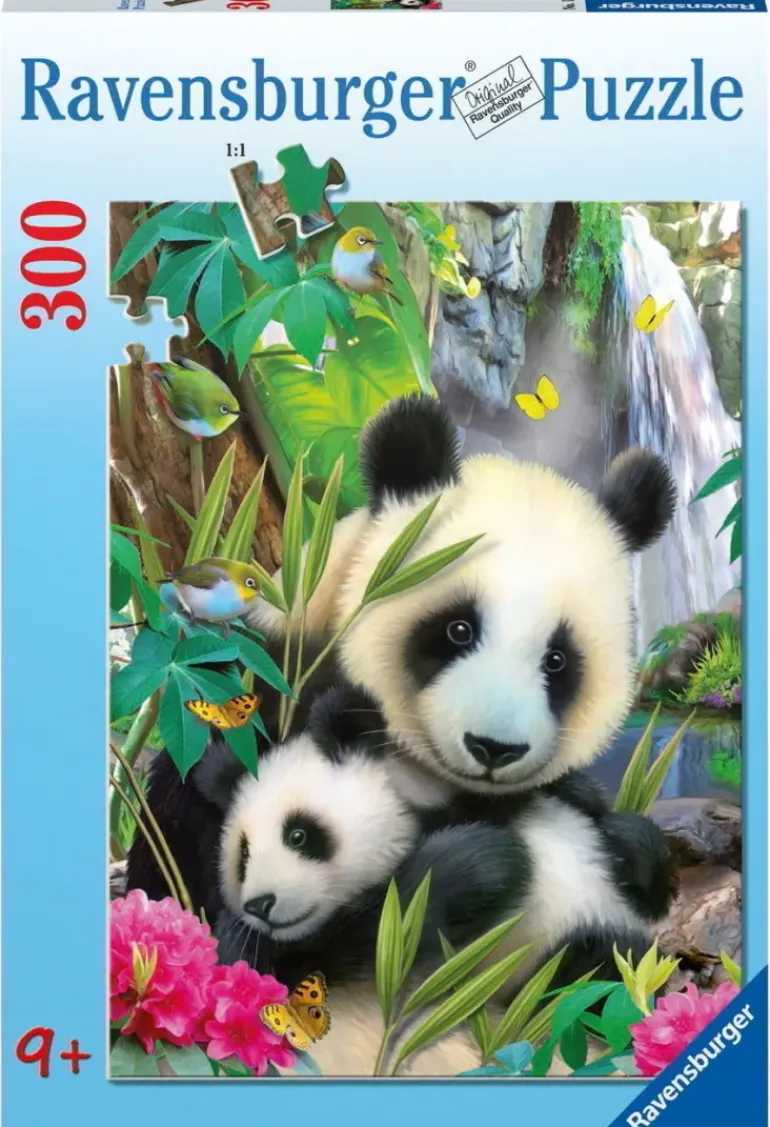 Ravensburger - 300Pc Cuddling Pandas Puzzle